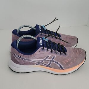 Asics GEL-Excite 6 Purple Navy Running Shoes Women's US Size 11 Style 1012A150
